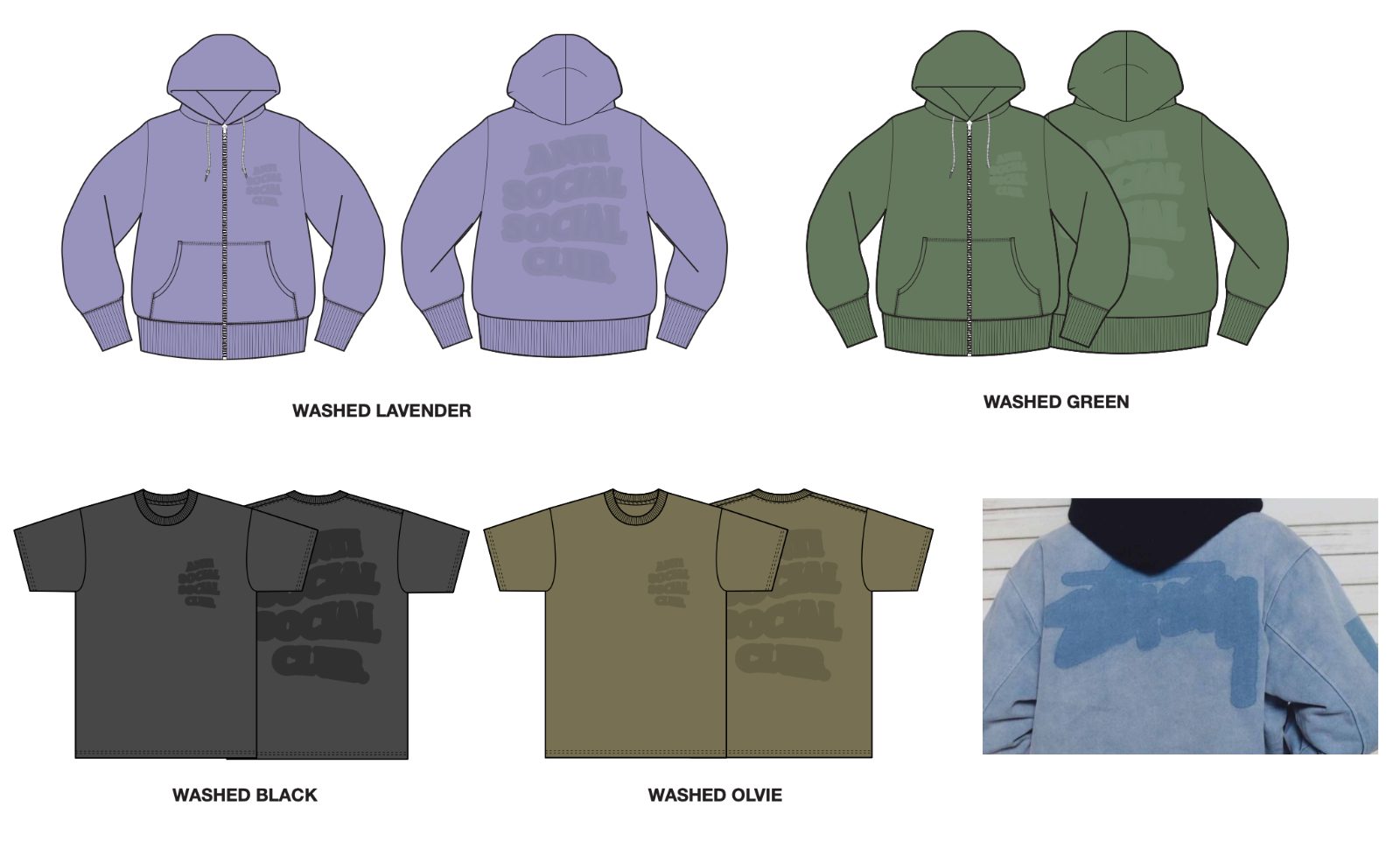 ASSC drop — design mockups and colorways